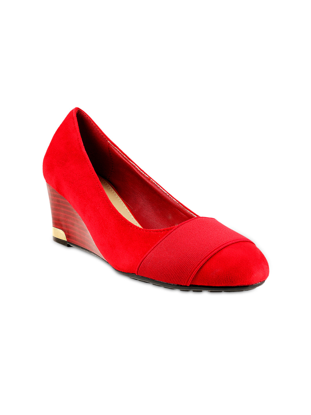 Buy Metro Women Red Wedges Heels for Women 1108722 Myntra