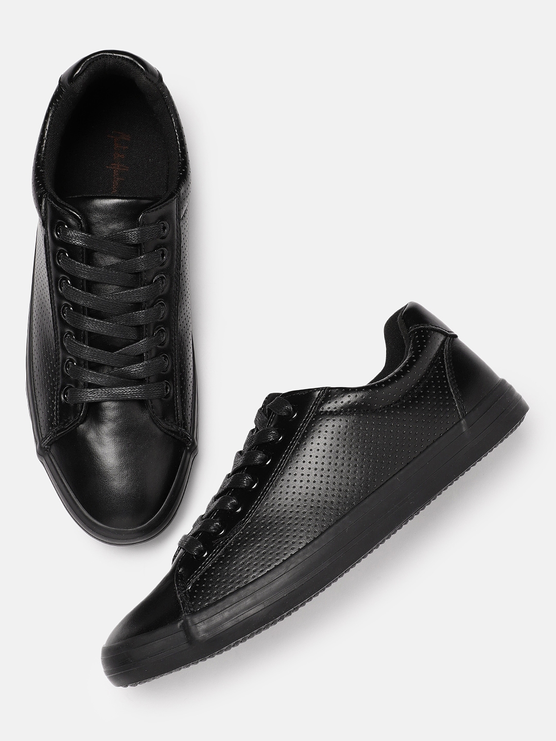 mast and harbour black sneakers