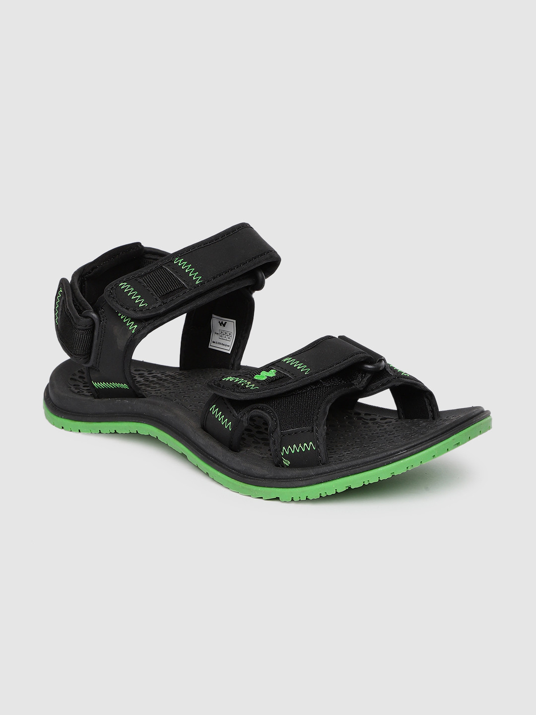 Buy Wildcraft Men Black & Green Joo 2.0 Sports Sandals - Sports Sandals for Men 11097498 | Myntra