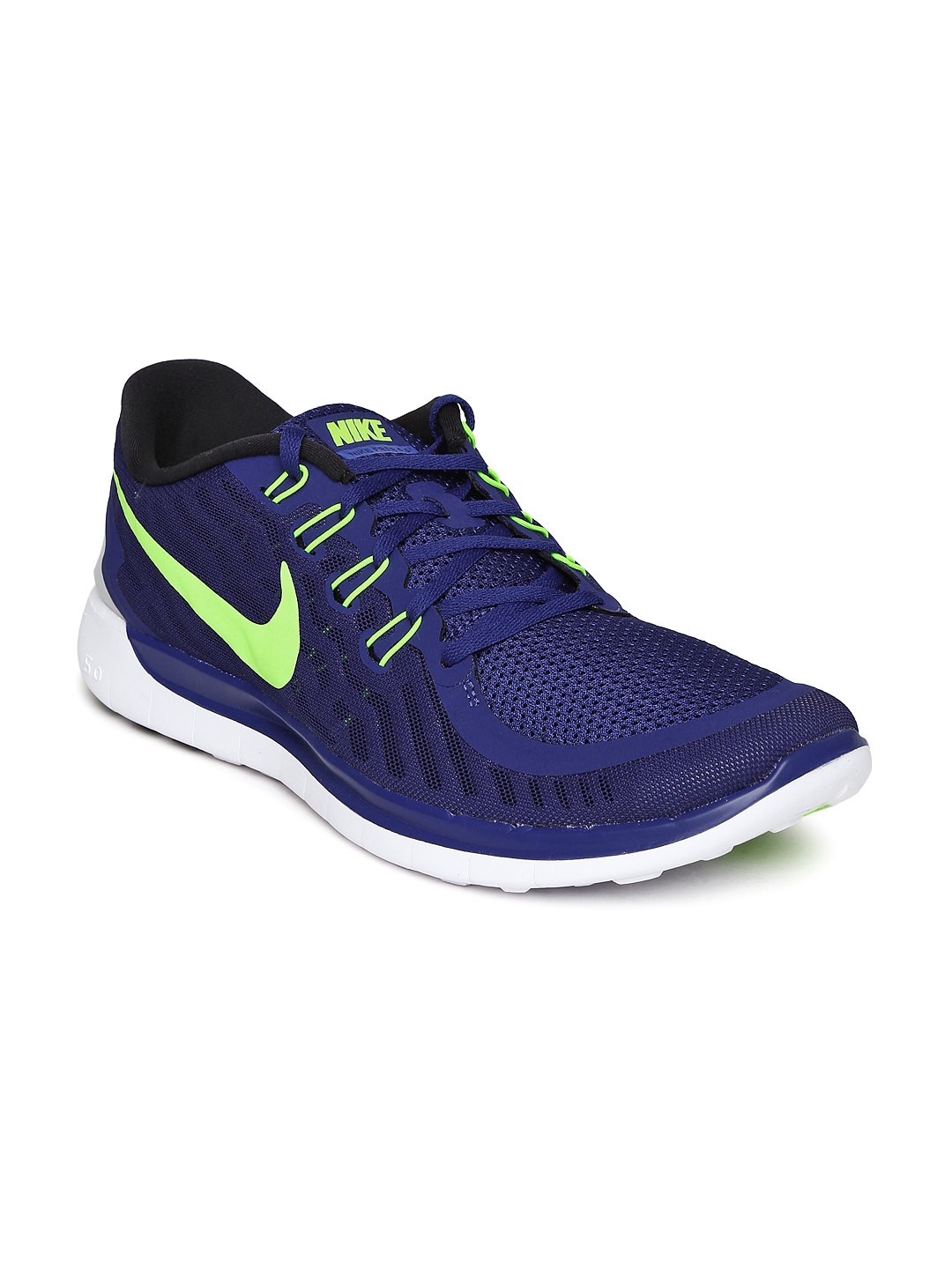 blue nike runners