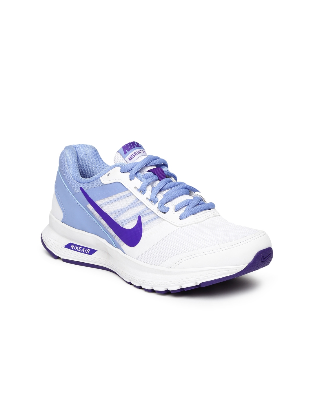 womens nike shoes blue and white
