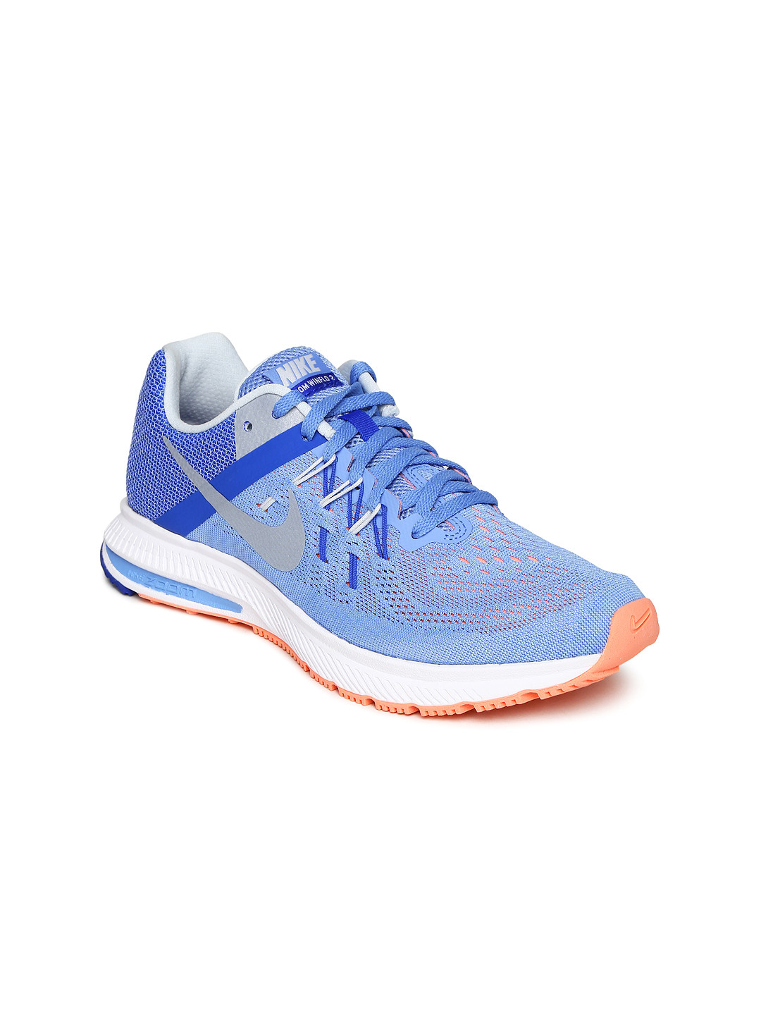 womens nike blue running shoes