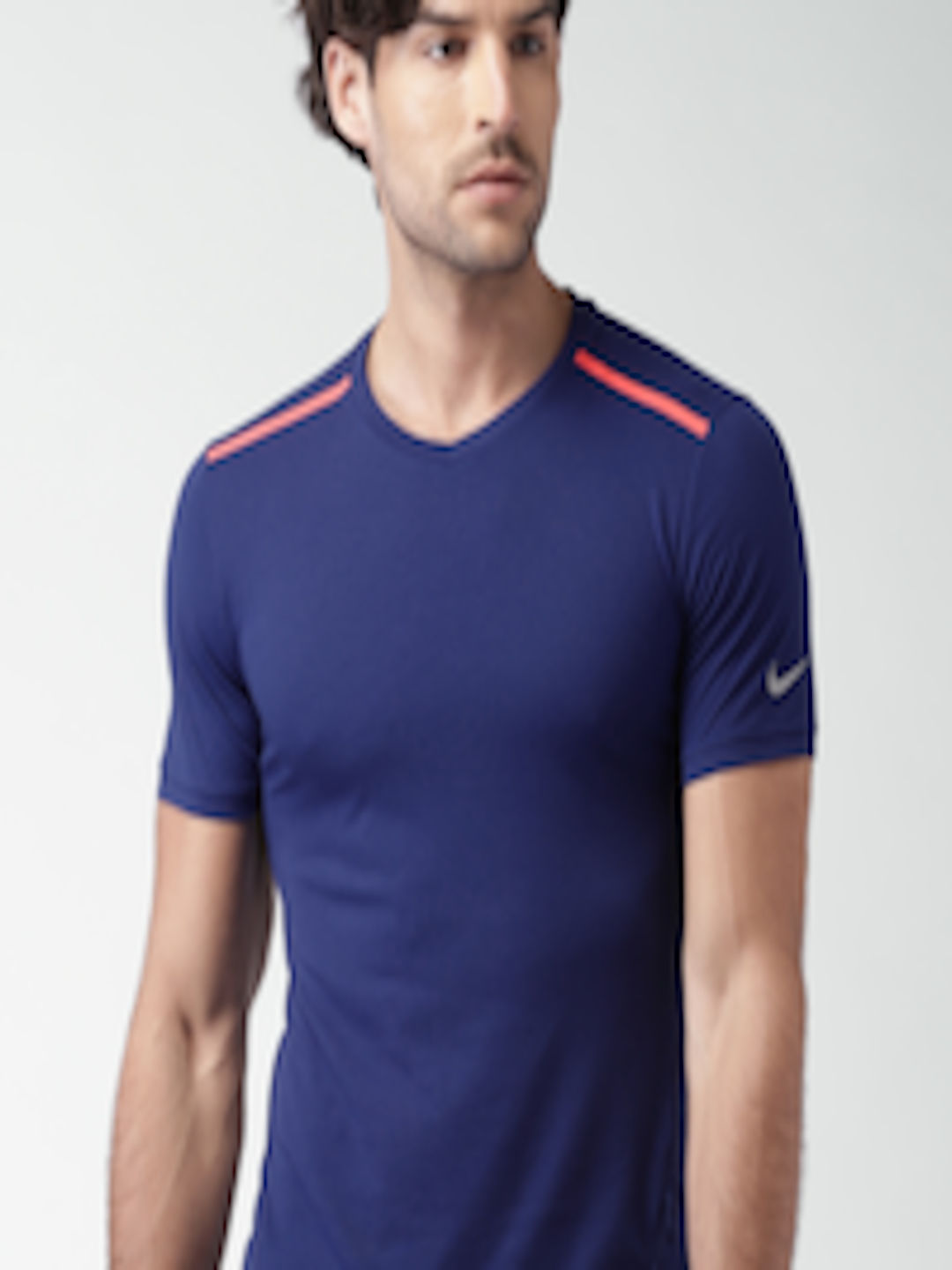 Buy Nike Blue Running T Shirt - Tshirts for Men 1110023 | Myntra