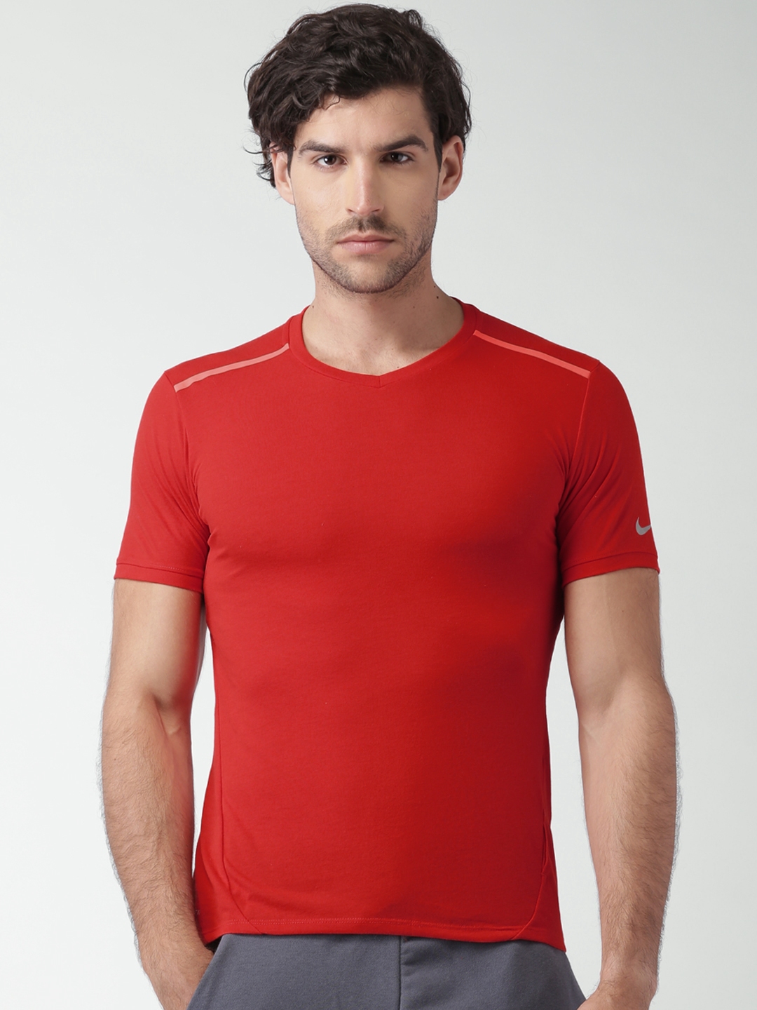 red nike t shirt