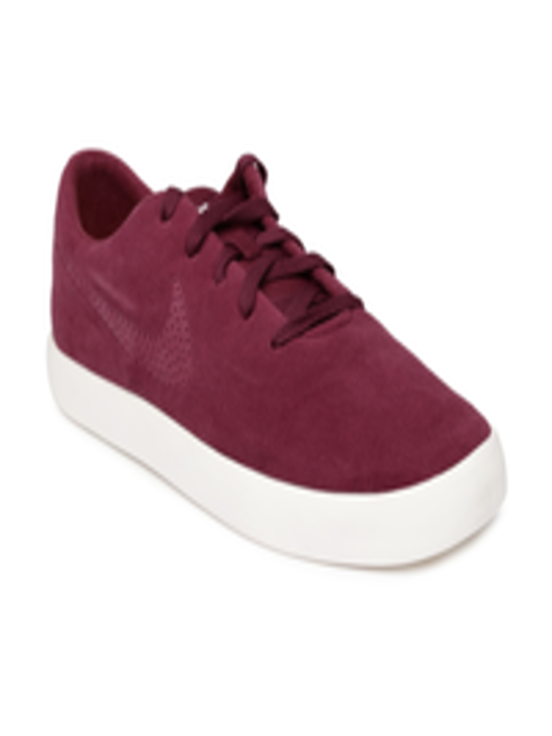 Buy Nike Men Maroon Essentialist Suede Casual Shoes - Casual Shoes for ...