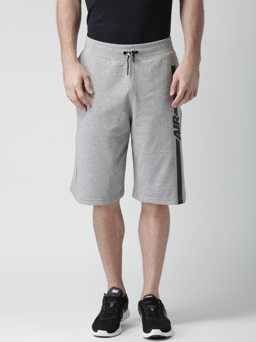 mens nike running shorts grey