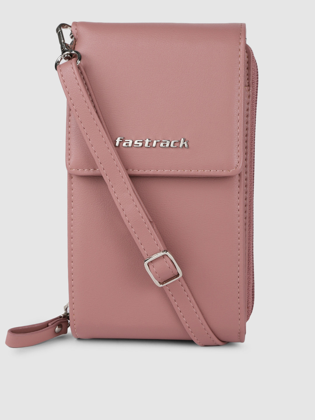 Buy Fastrack Women Pink Solid Mobile Pouch Mobile Accessories for