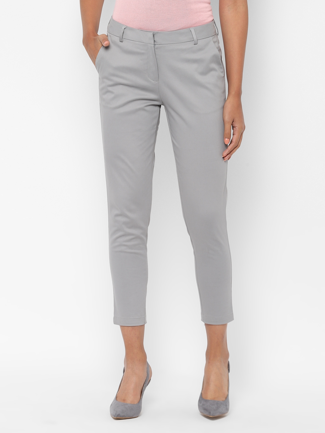 allen solly formal pants