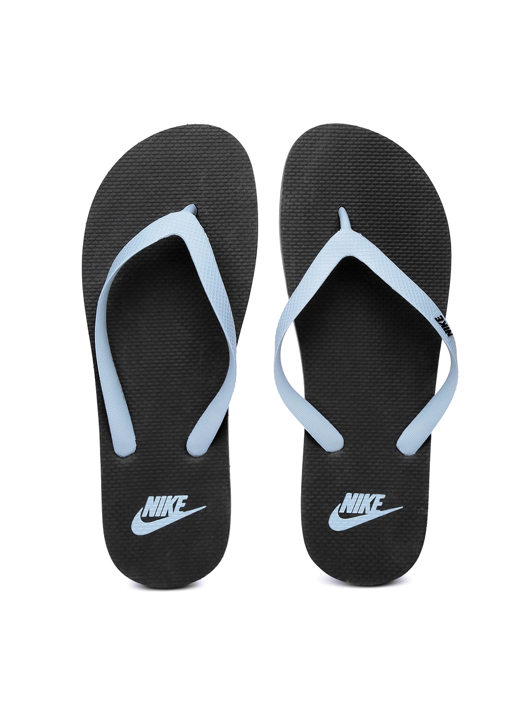 nike grey flip flops