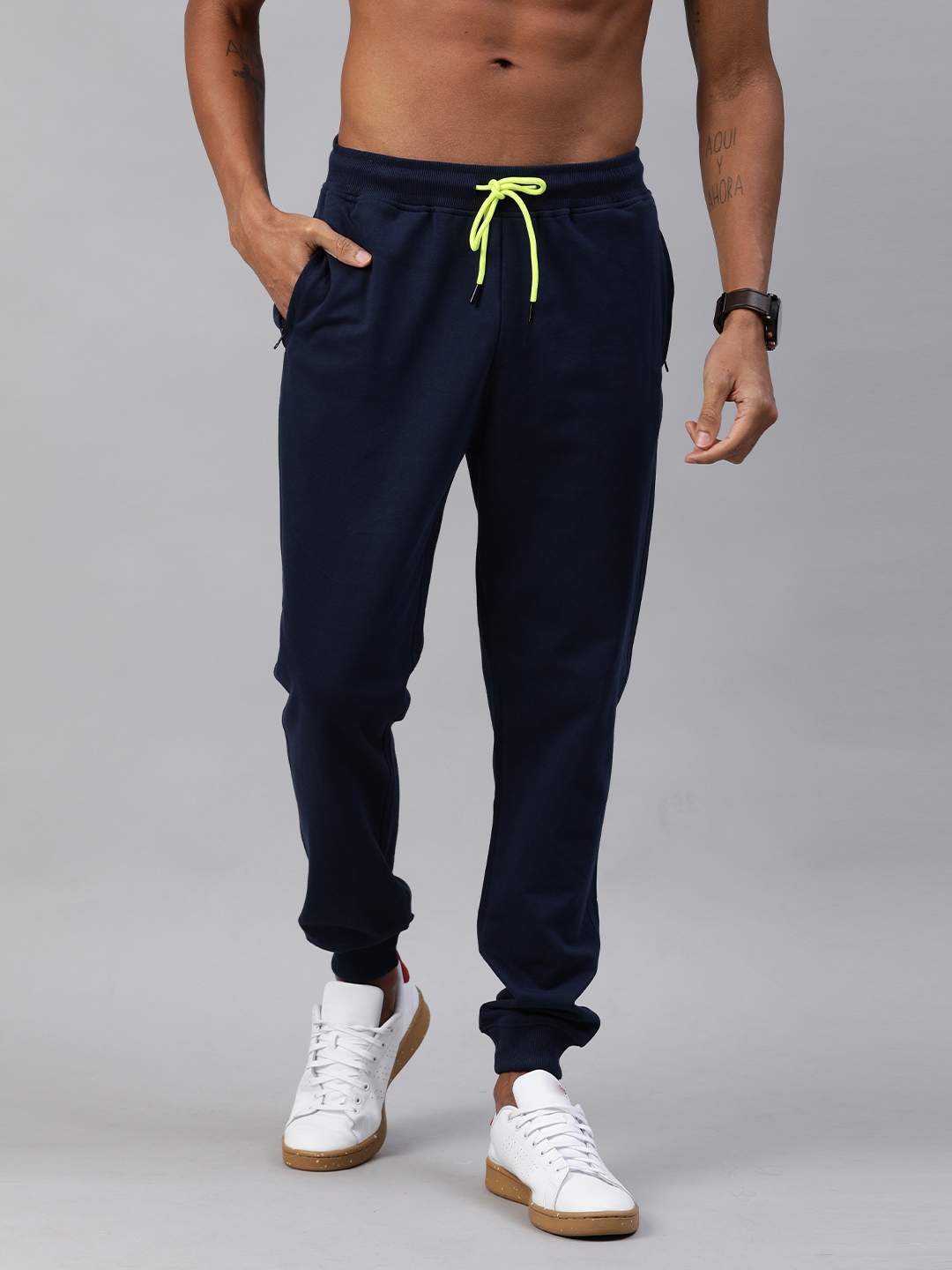 navy blue joggers mens