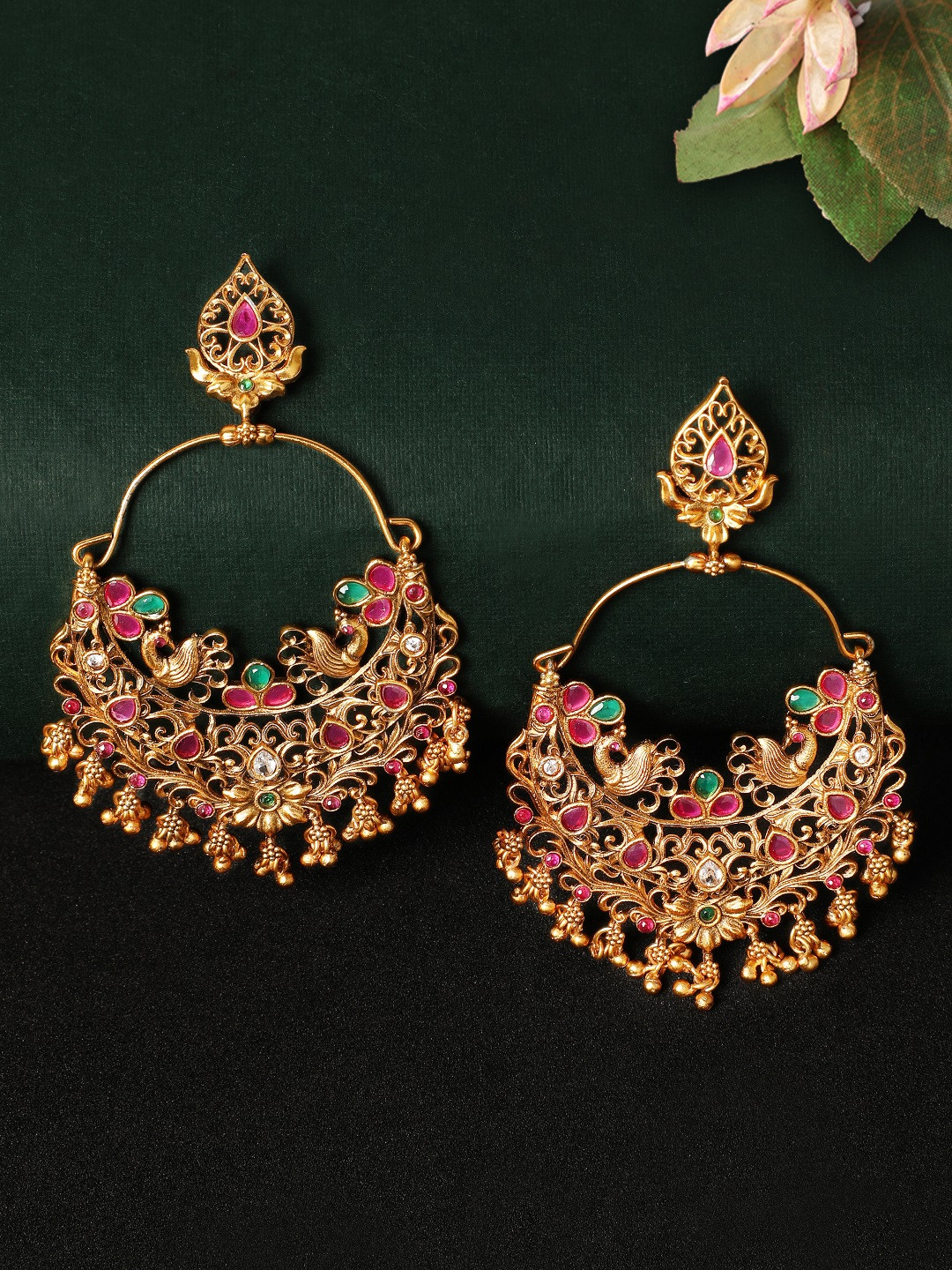 Rubans earrings myntra clearance