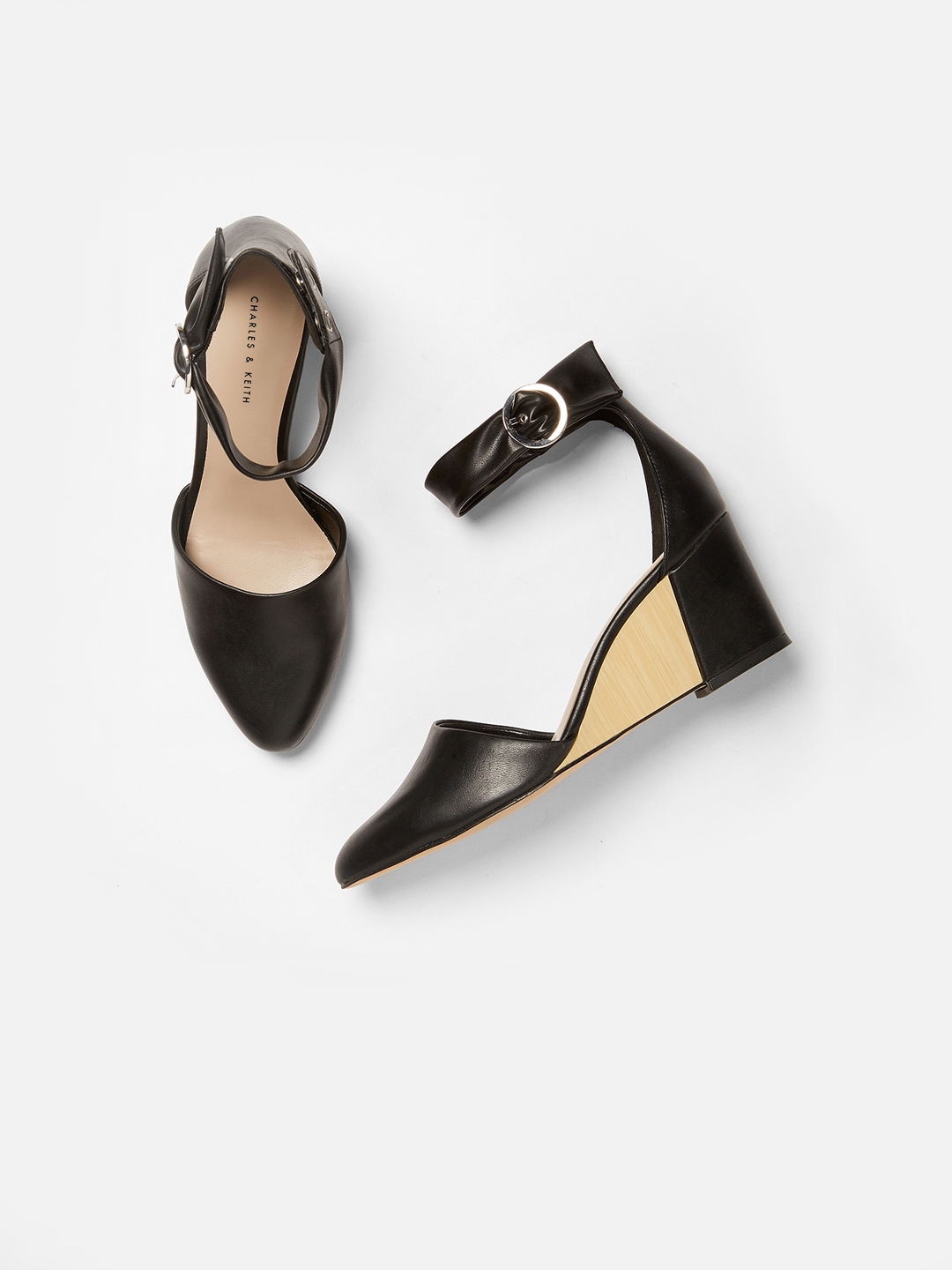 charles and keith pumps heels
