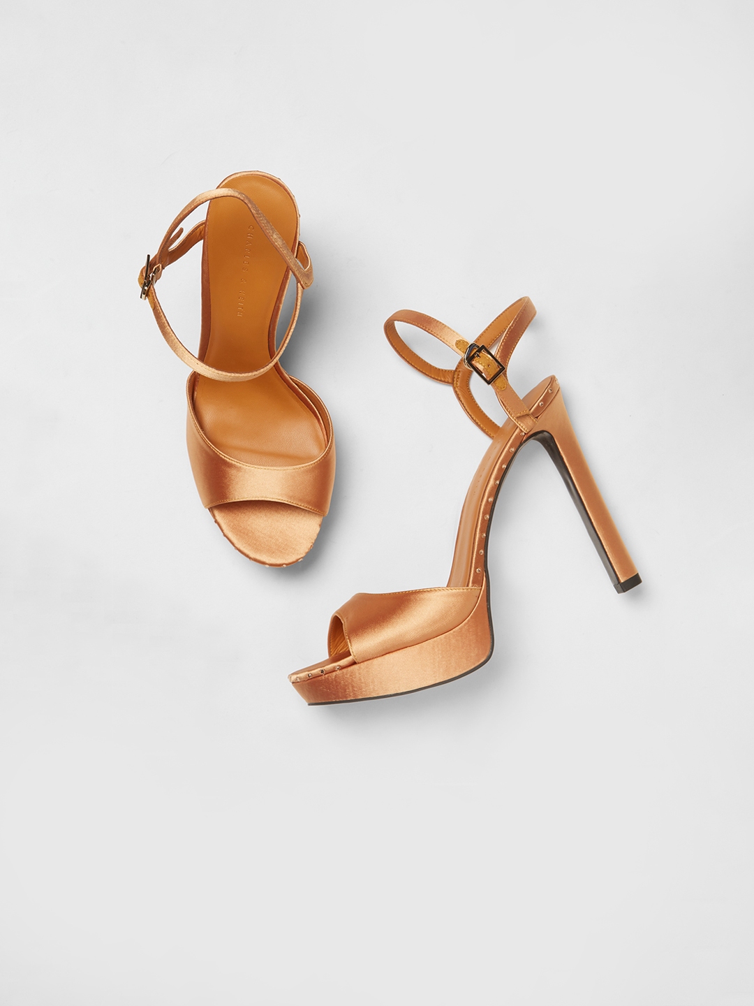 charles and keith open toe heels