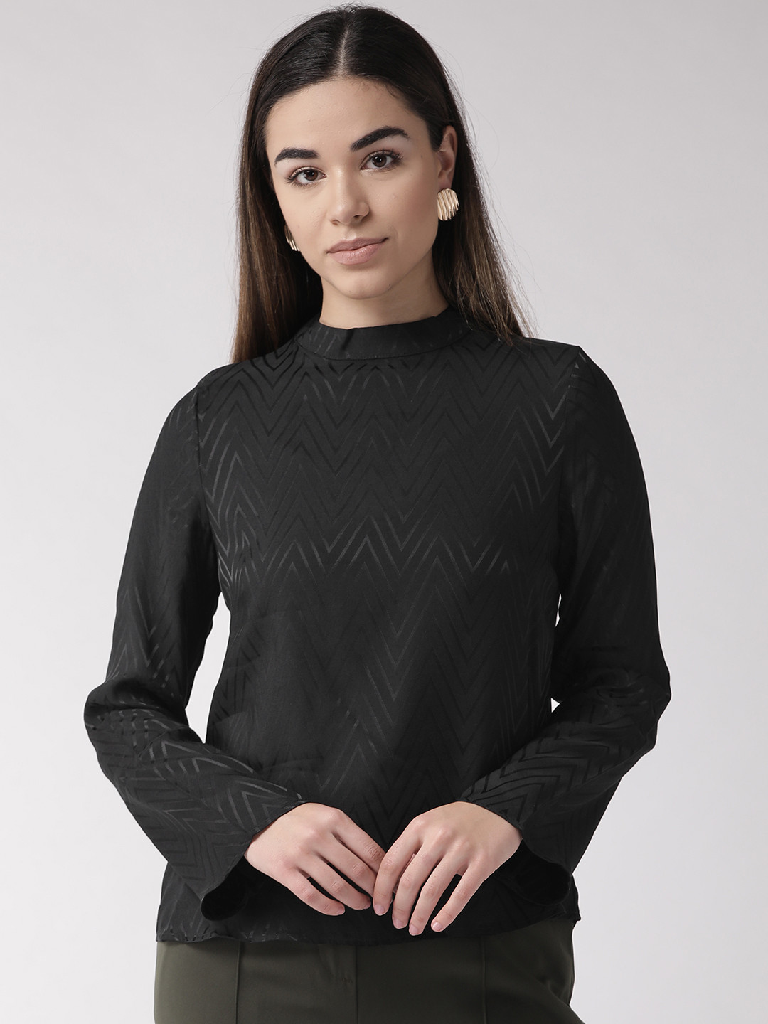 marks and spencer ladies black blouses