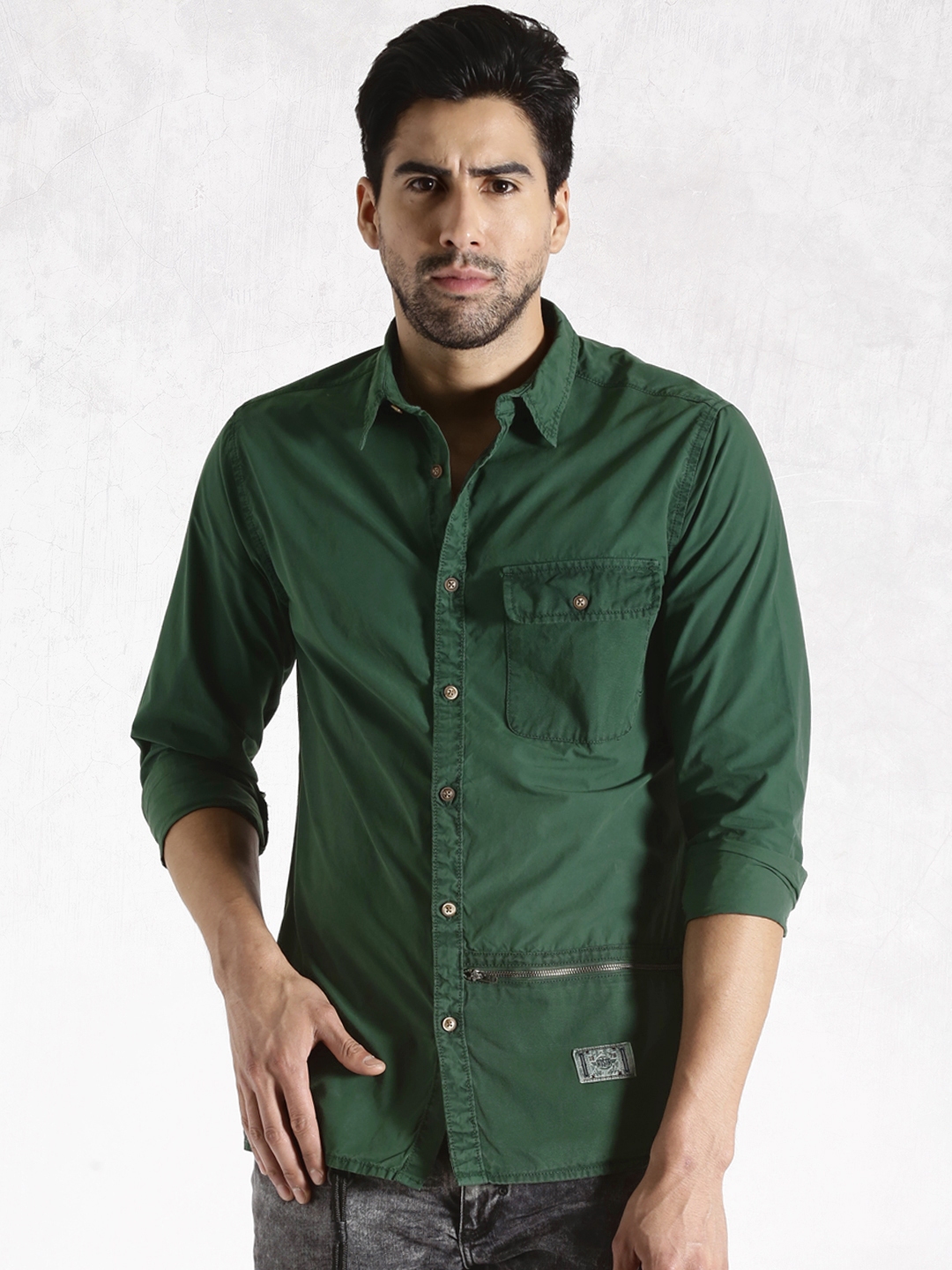 Buy RDSTR Green Casual Shirt - Shirts for Men 1116774 | Myntra