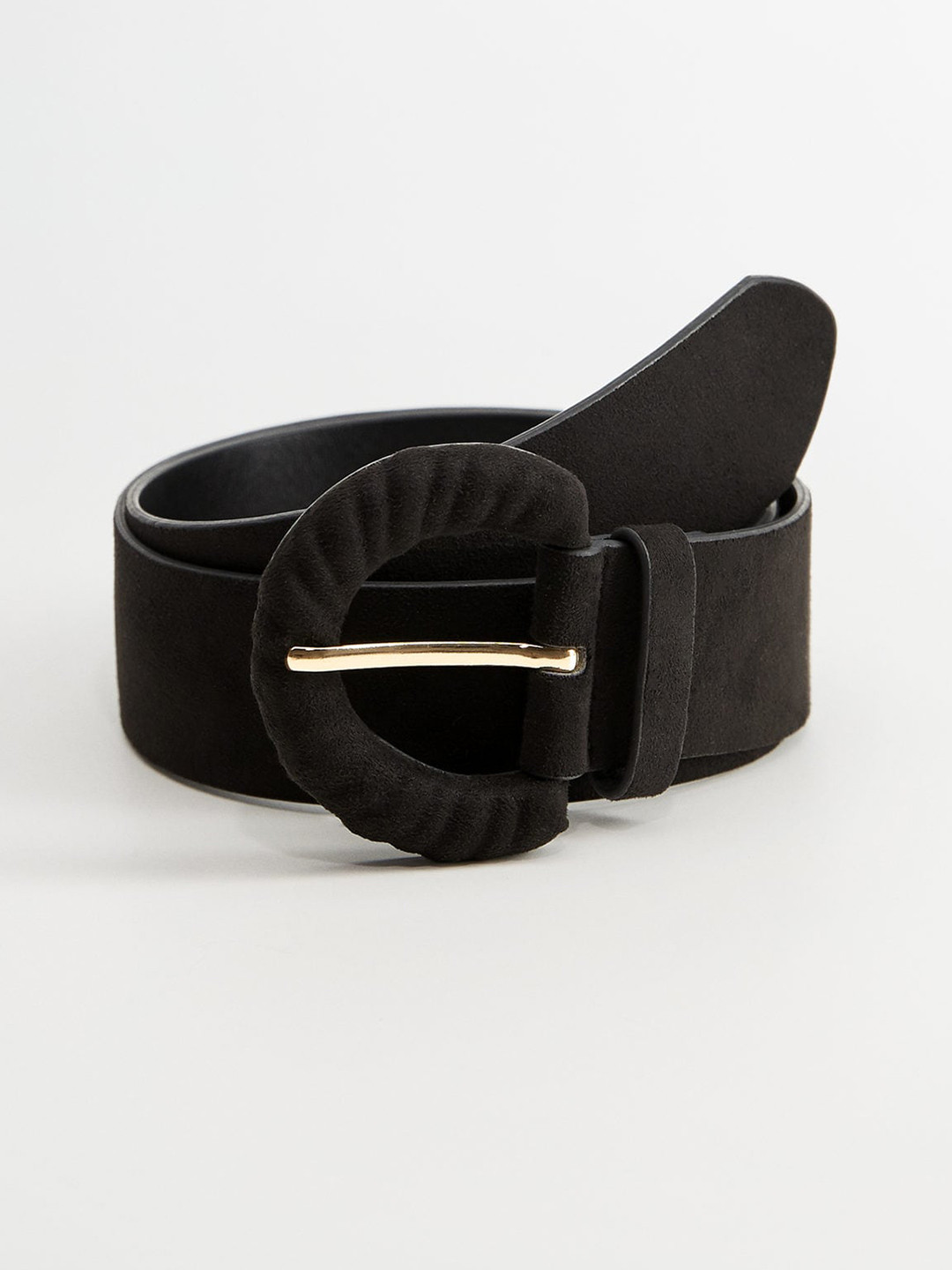 Buy MANGO Women Black Solid Belt Belts for Women 11175656 Myntra