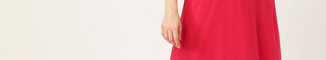 Buy DressBerry Red Flutter Sleeved Maxi Dress - Dresses for Women ...