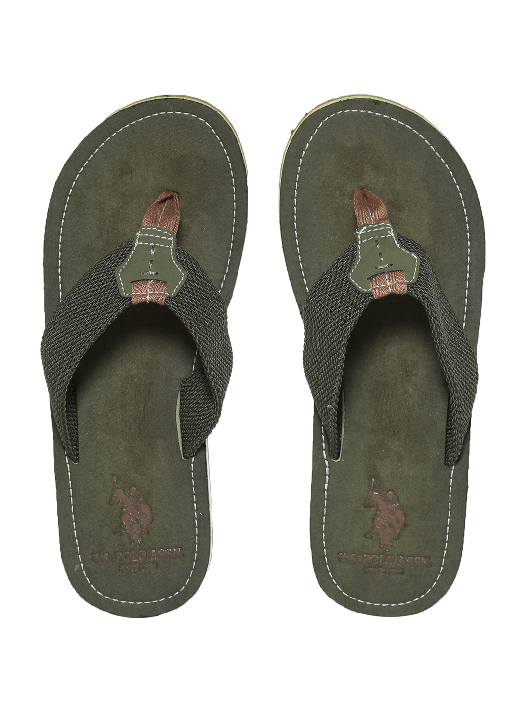 us polo flip flops mens