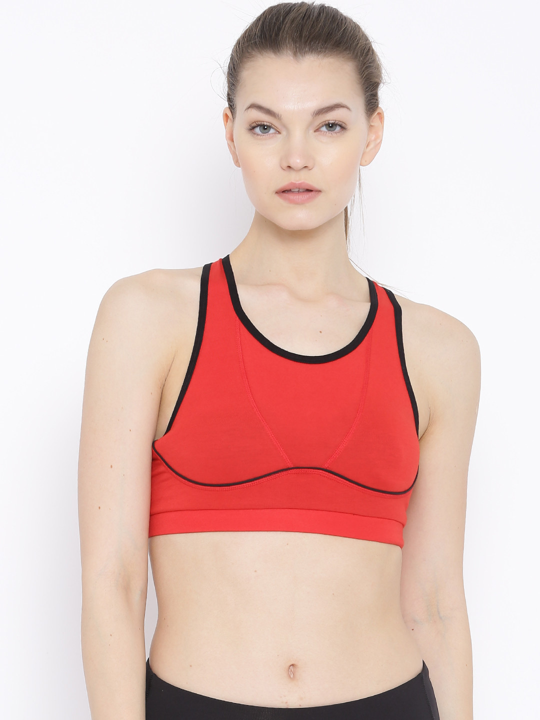 Buy Restless Red Sports Bra RS I C 09A - Bra for Women ...