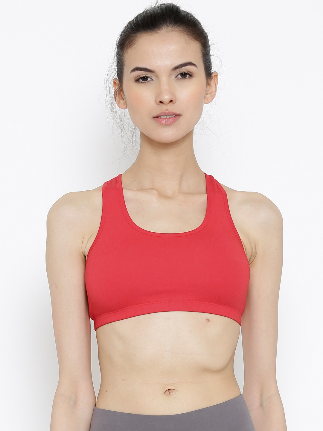 Buy Restless Coral Red Sports Bra RS IC 16B - Bra for ...