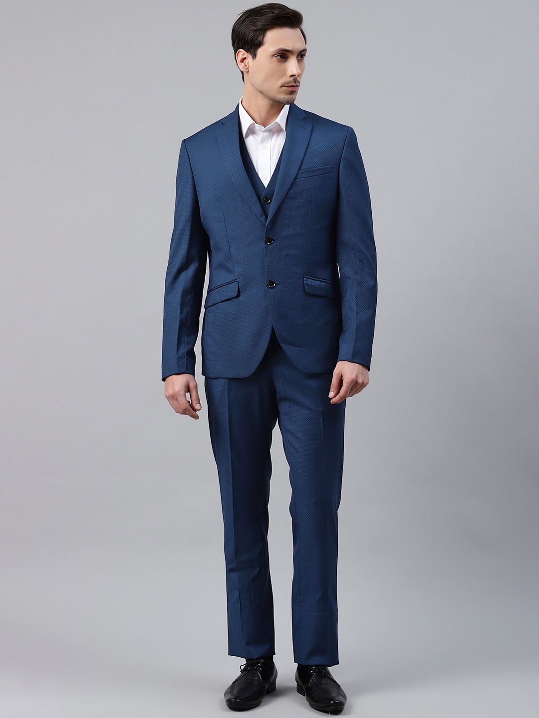 blackberry three piece suit