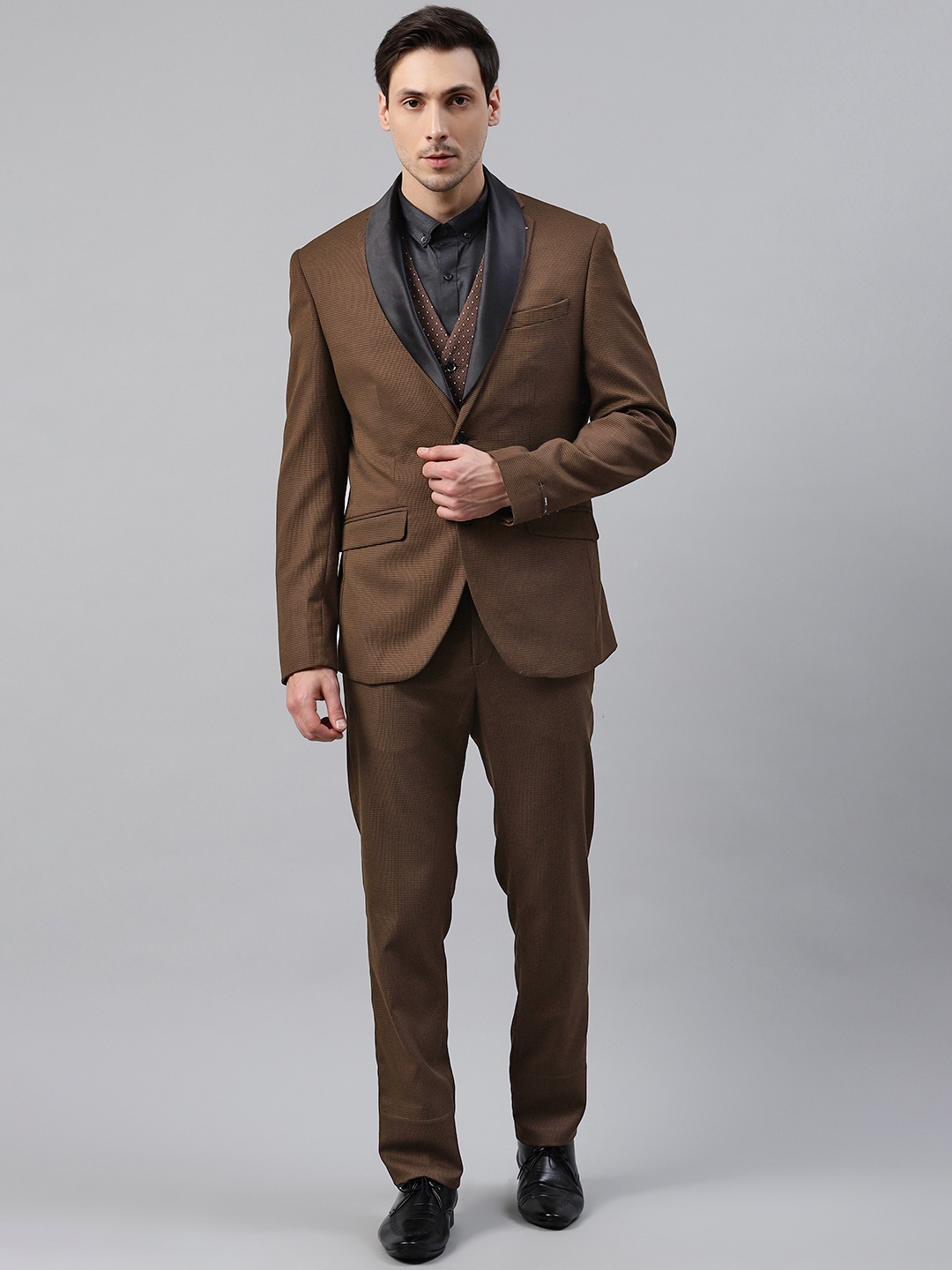 blackberry three piece suit