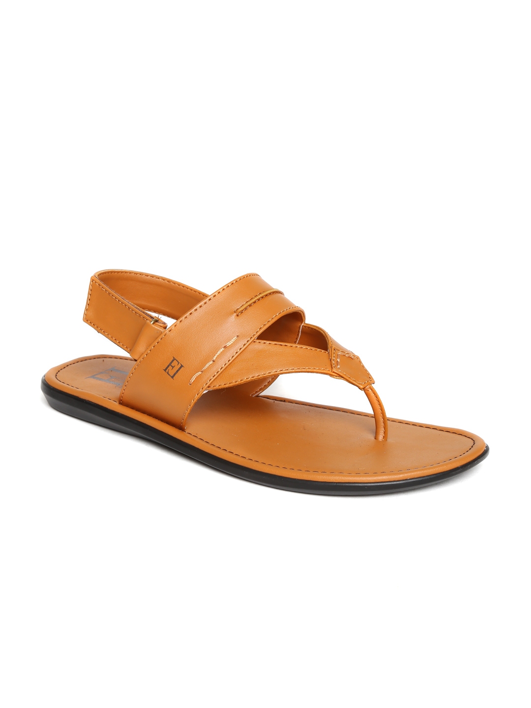 franco leone tan sandals