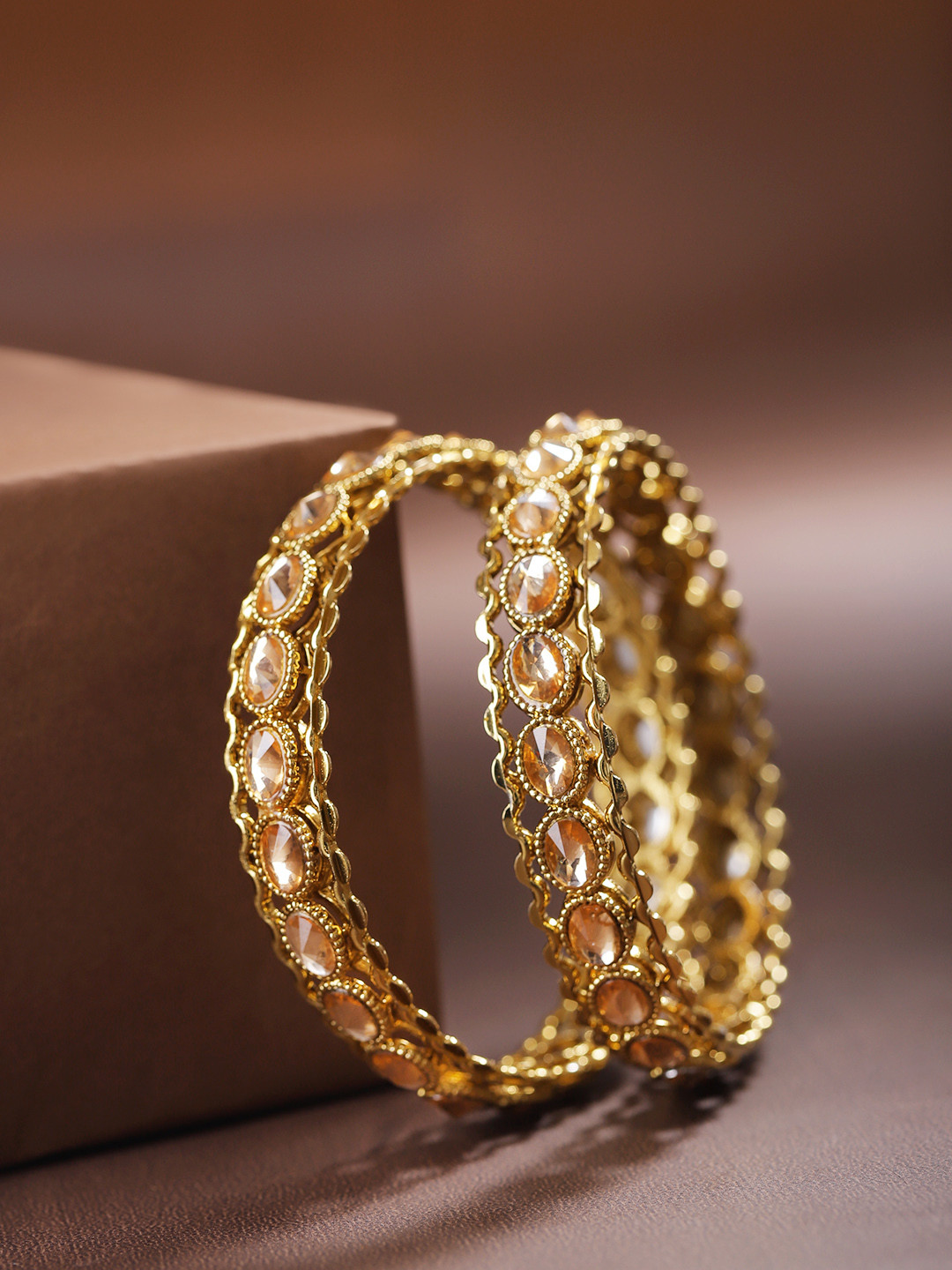 Priyaasi gold plated bangles Clearance