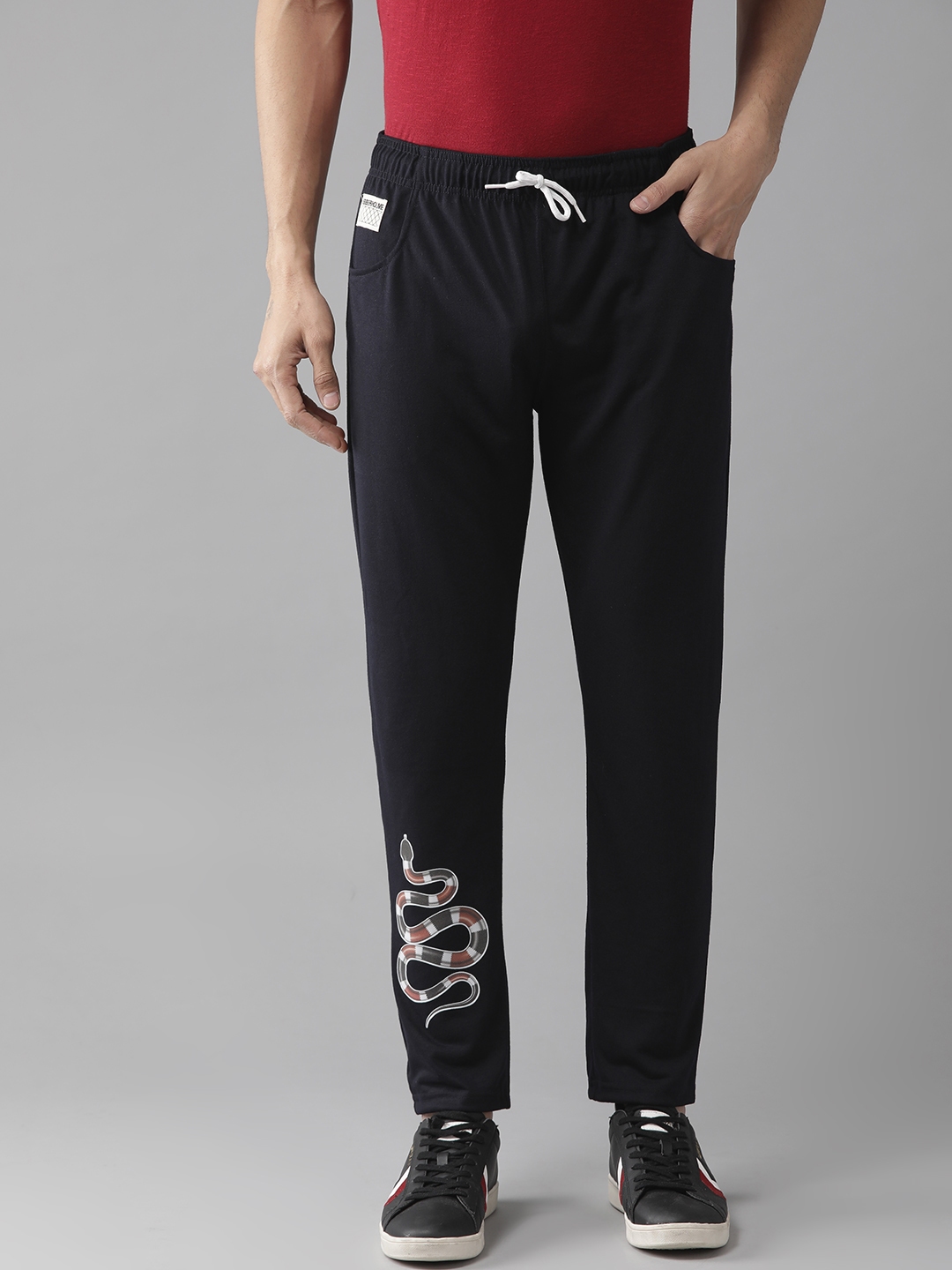 solid track pants