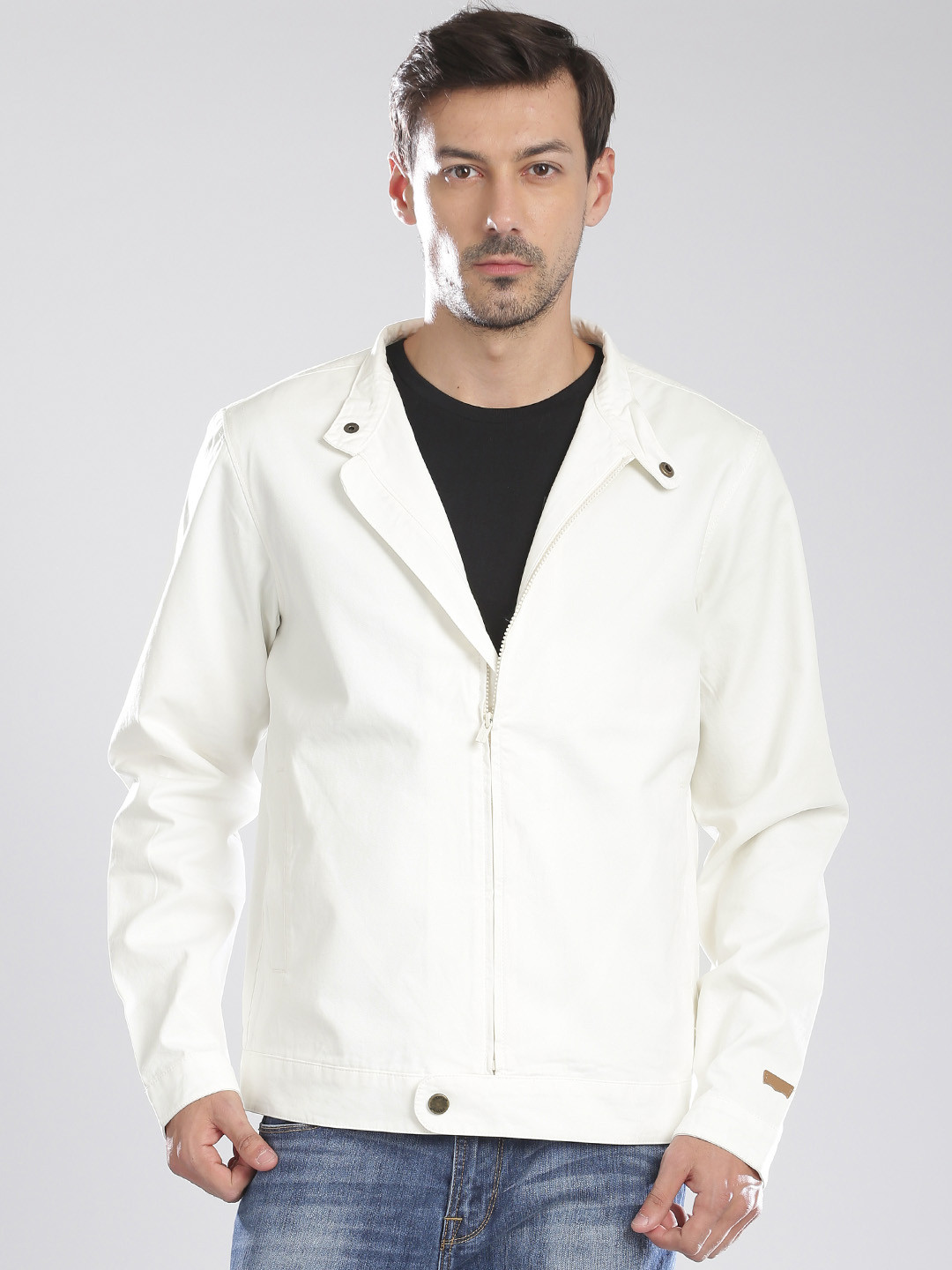 Buy Levis White Jacket Jackets for Men 1124063 Myntra