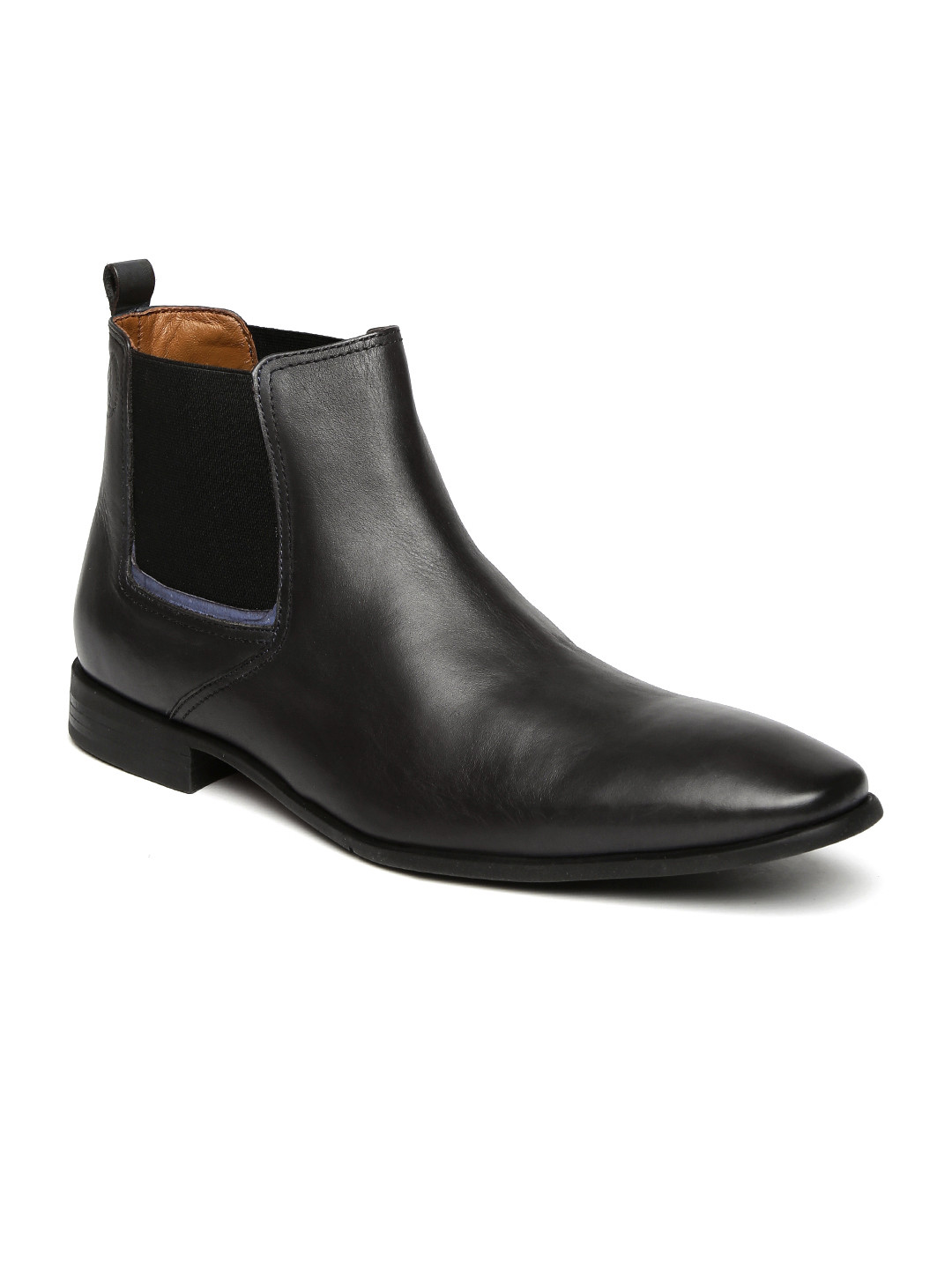 Buy Hush Puppies Men Black High Top Chelsea Boots Boots for Men