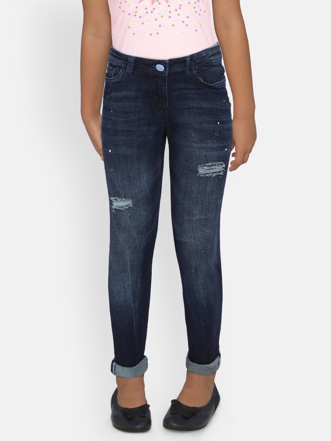 navy blue skinny jeans for school