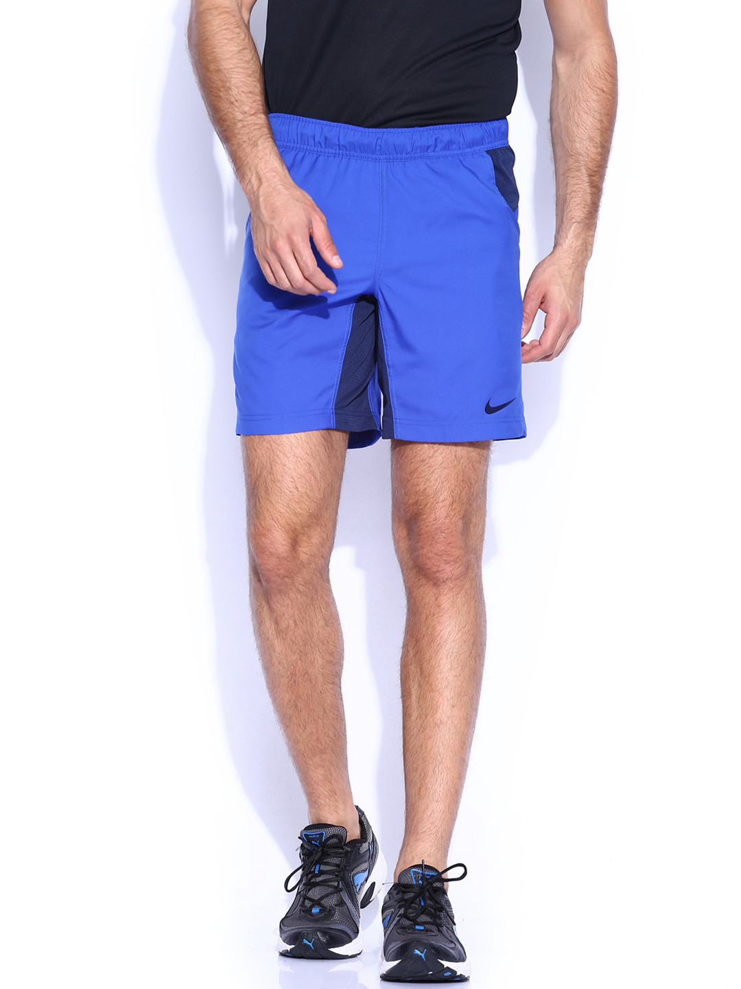 mens nike blue shorts