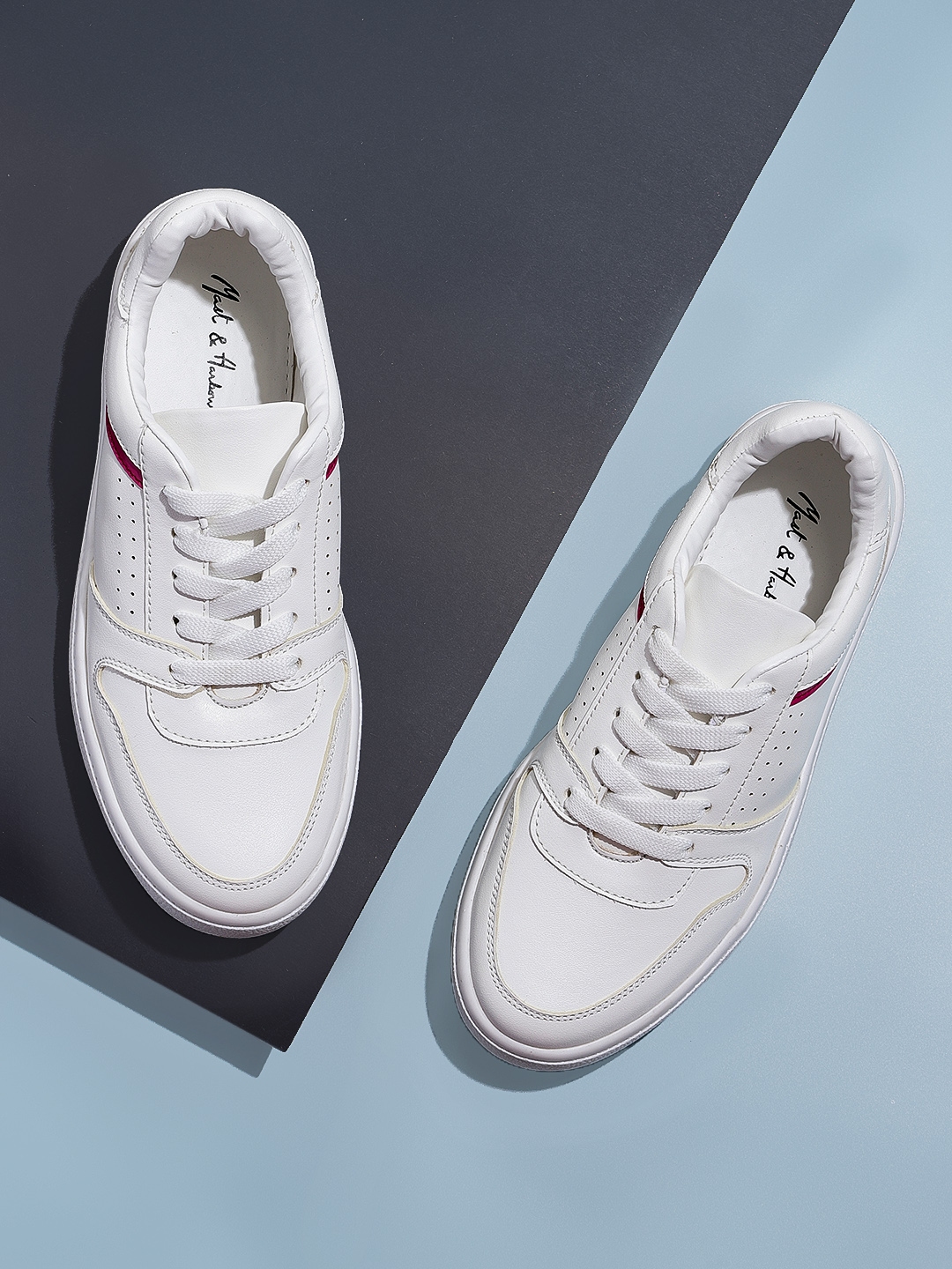 ucb white sneakers myntra