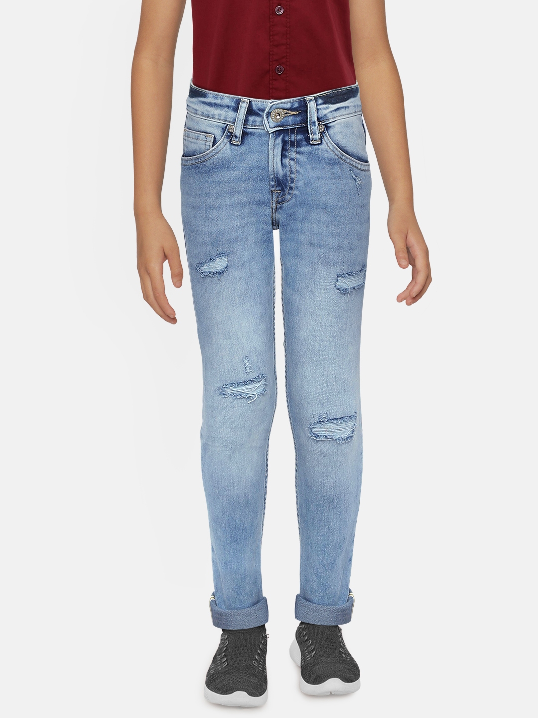slim fit mid rise jeans