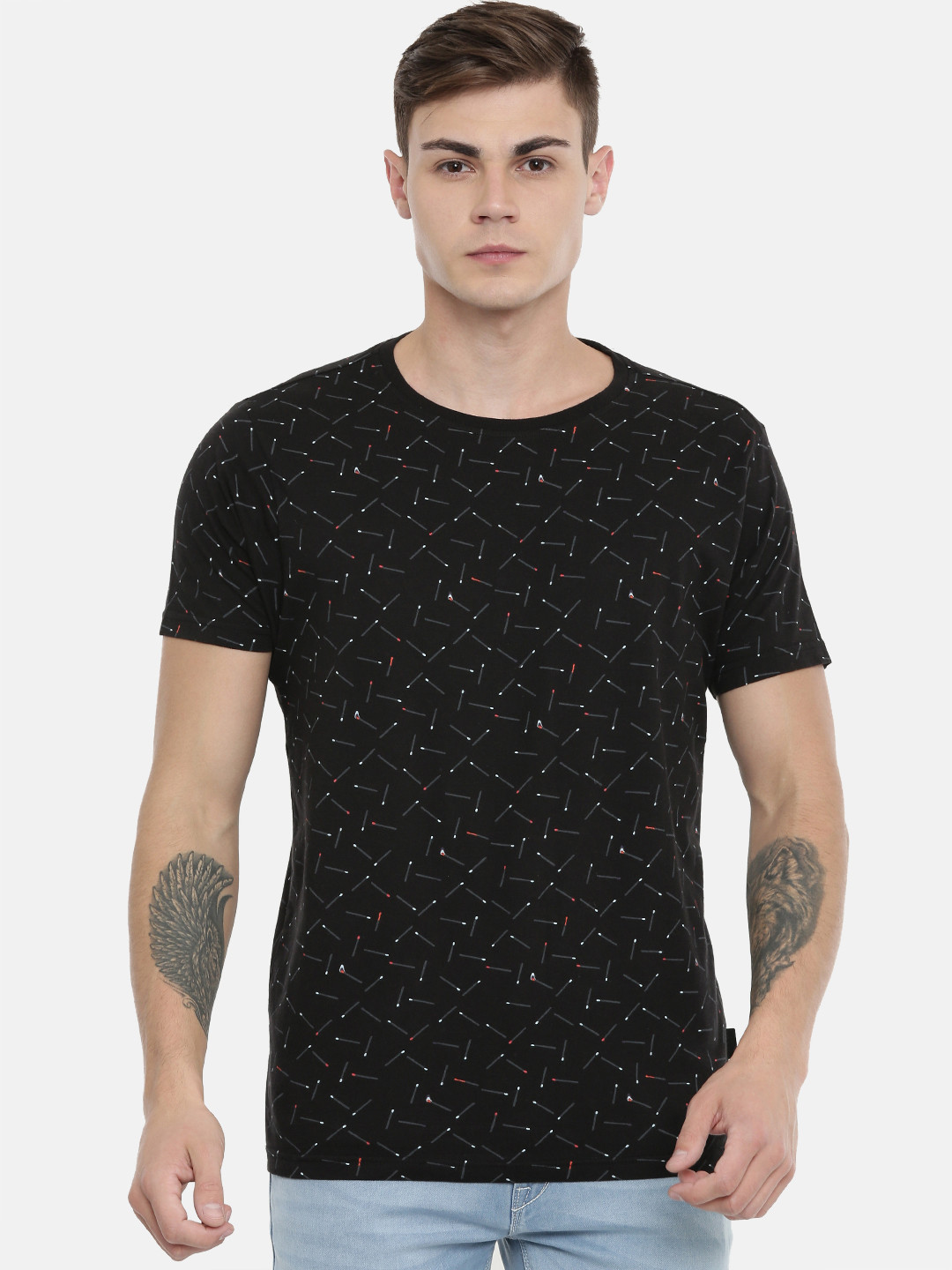 Pepe Jeans Black Cotton Men's T-Shirt main image 0