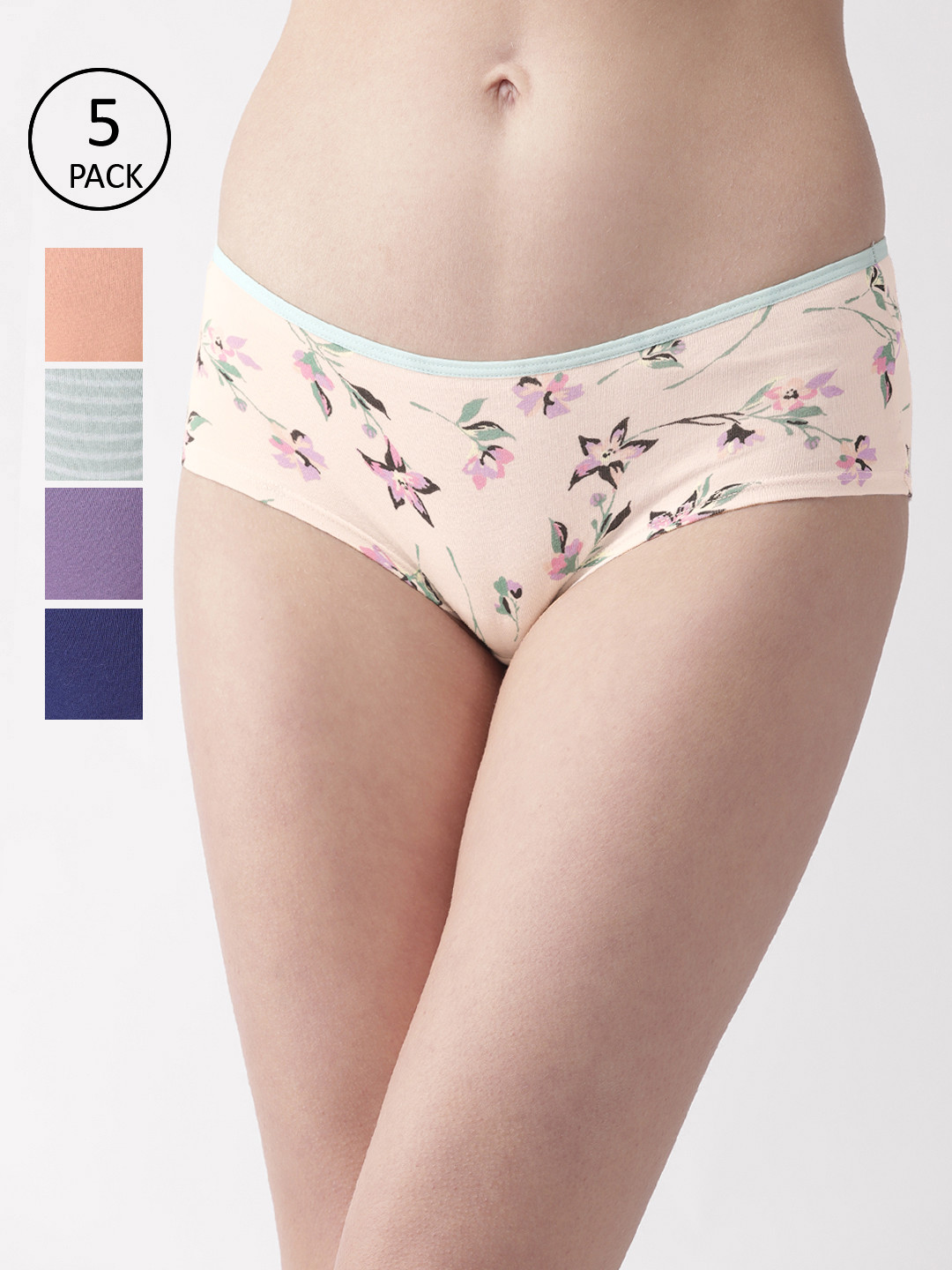 Buy Marks & Spencer Women Pack Of 5 Hipster Briefs T611280X Briefs for Women 11289402 Myntra