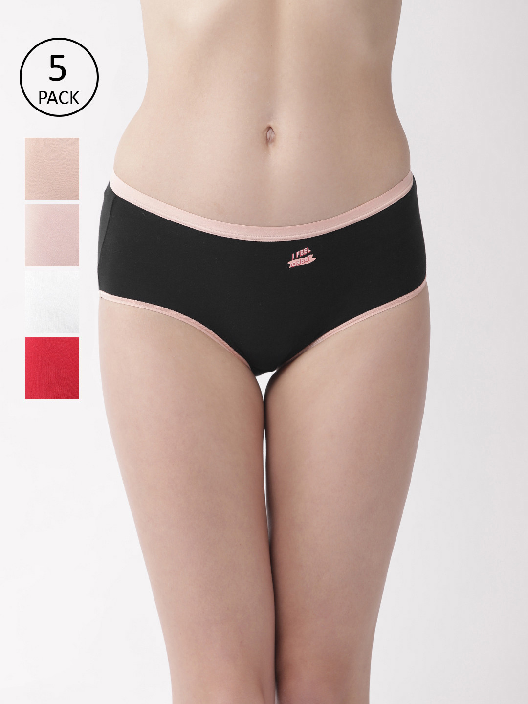 Buy Marks & Spencer Women Pack Of 5 Hipster Briefs T611246X Briefs for Women 11289446 Myntra