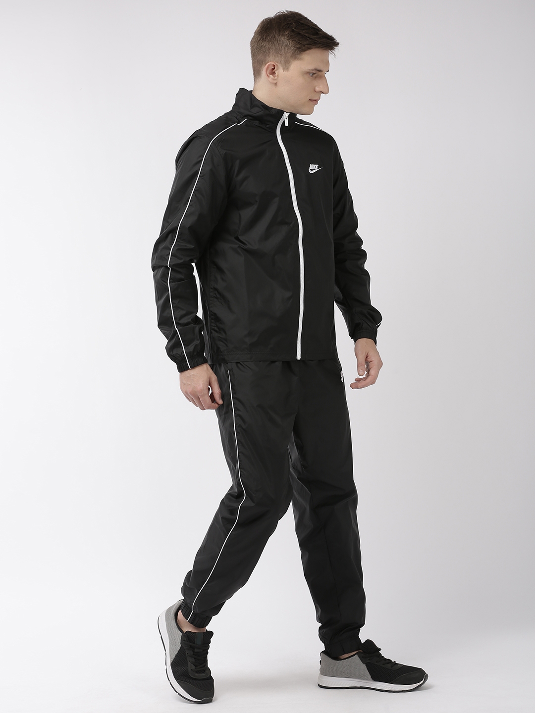 light grey nike tracksuit