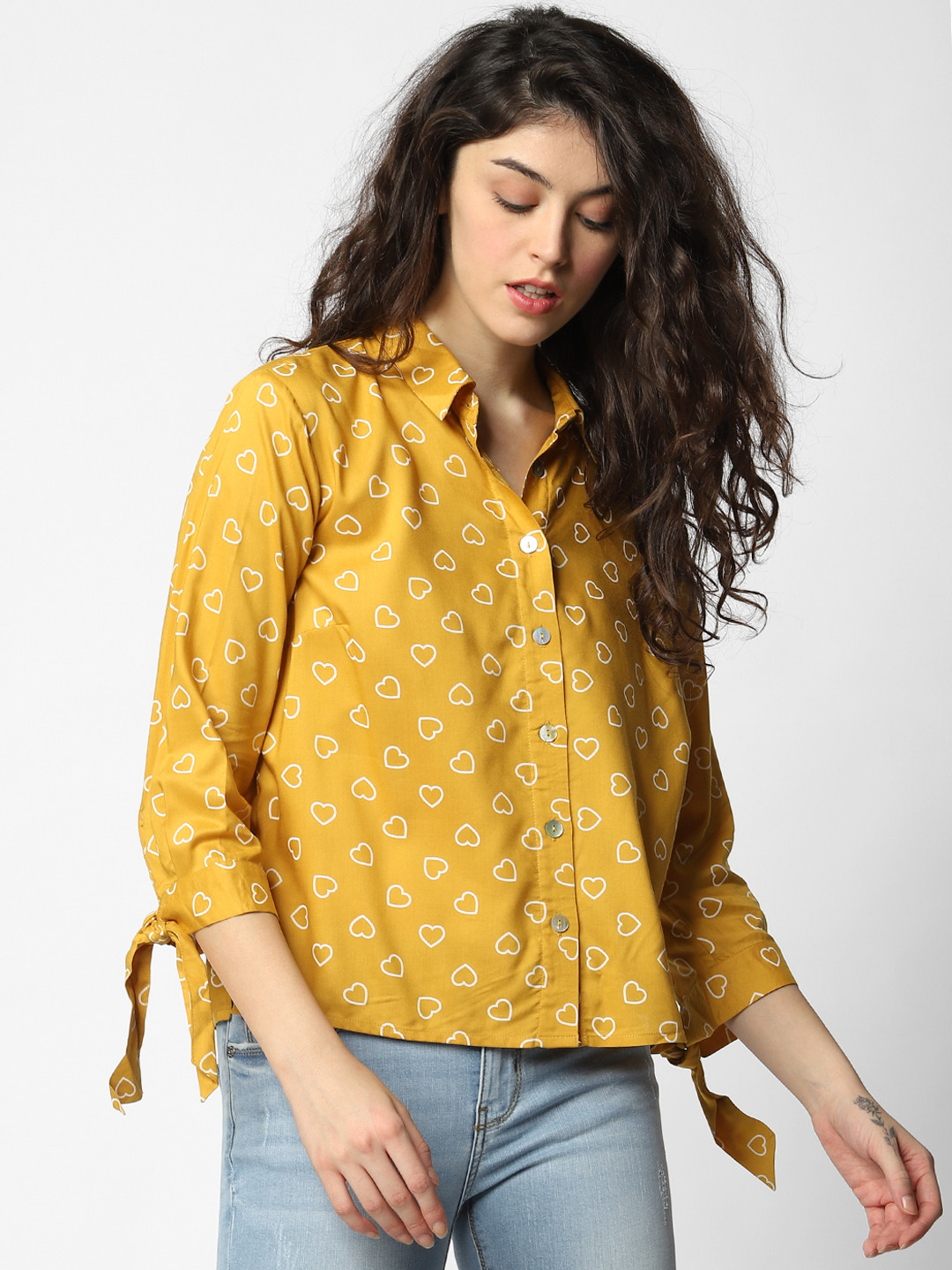 myntra printed shirts
