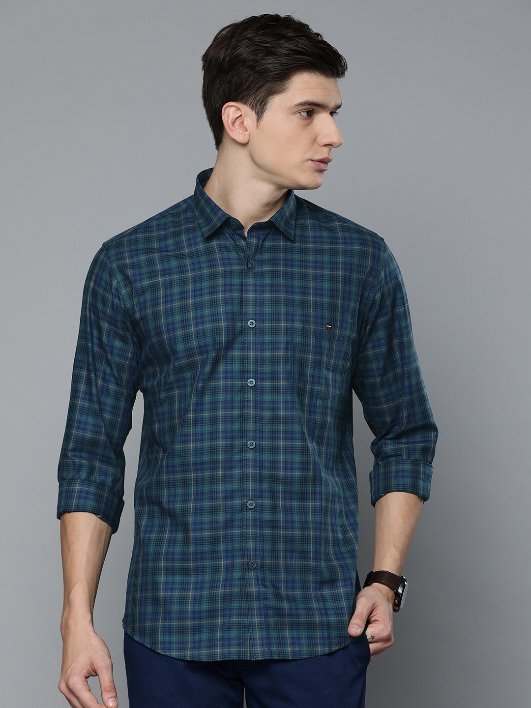 louis philippe casual shirts for men