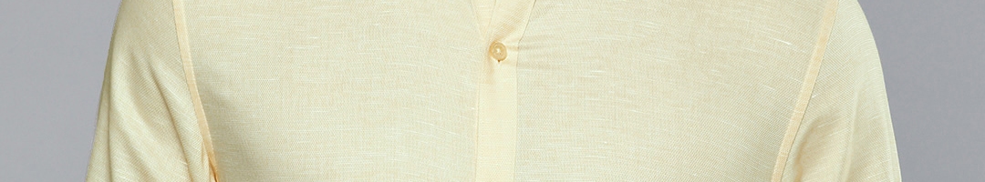 Buy Louis Philippe Men Yellow Slim Fit Self Design Formal Shirt - Shirts for Men 11295714 | Myntra