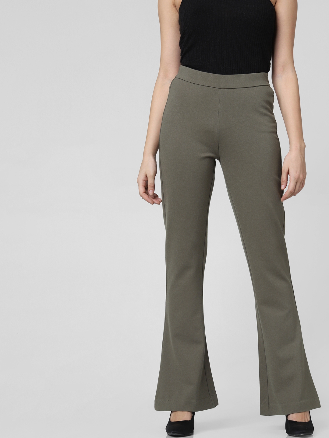 olive trousers women