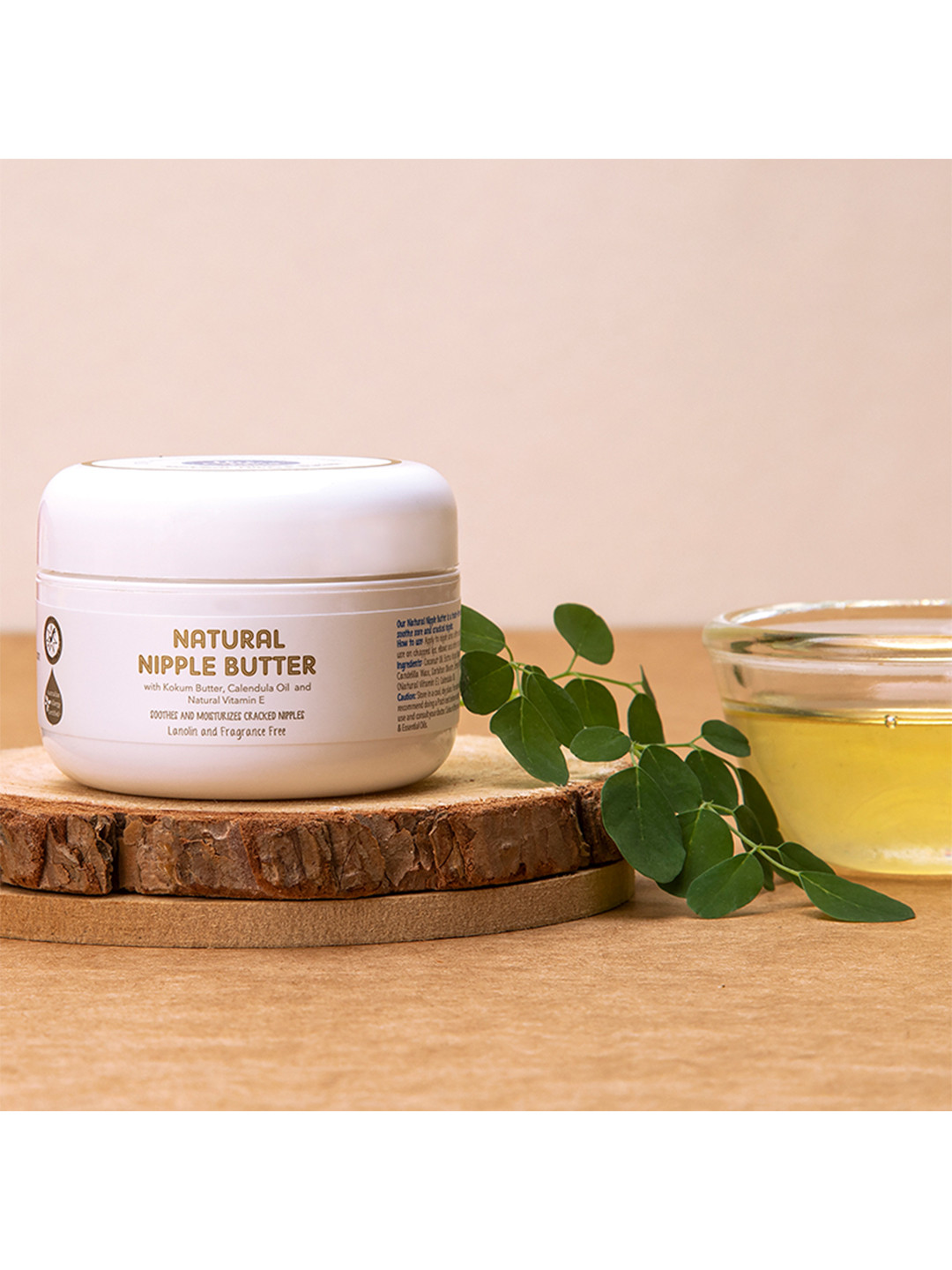 Buy The Moms Co. Natural Nipple Butter With Vitamin E & Calendula 25 G