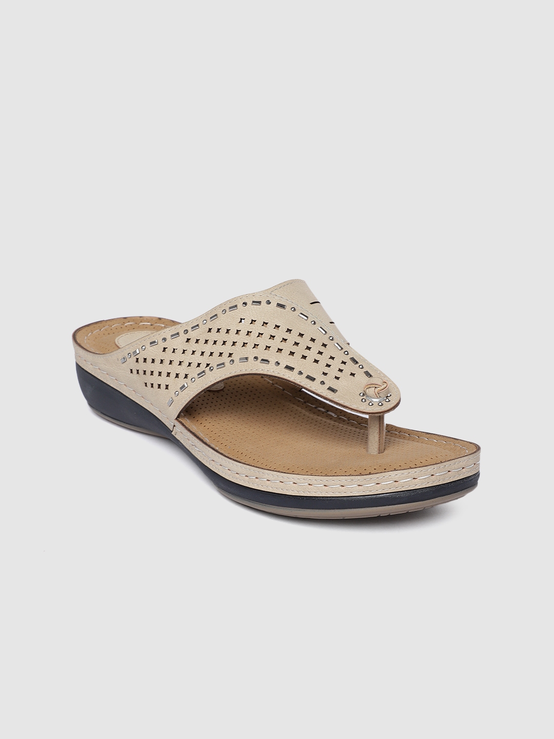 open heel flats