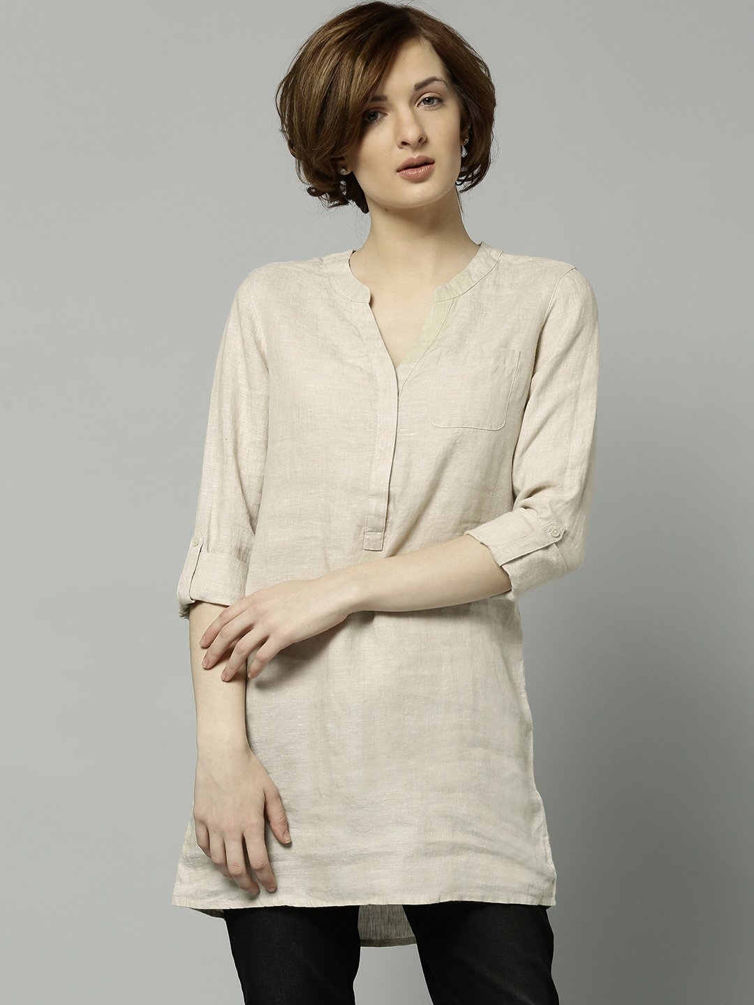 marks and spencer linen top