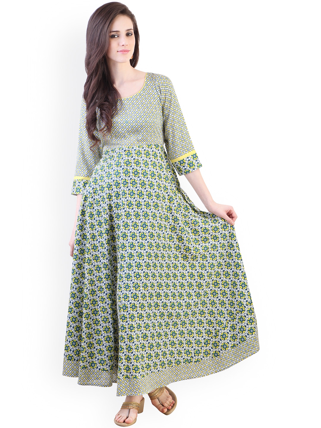 anarkali kurti myntra