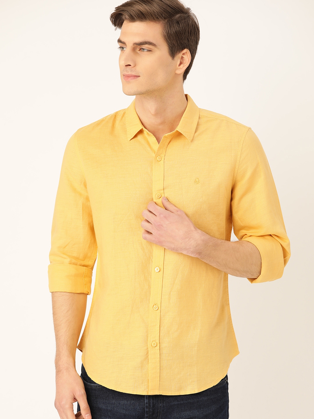green yellow united shirt