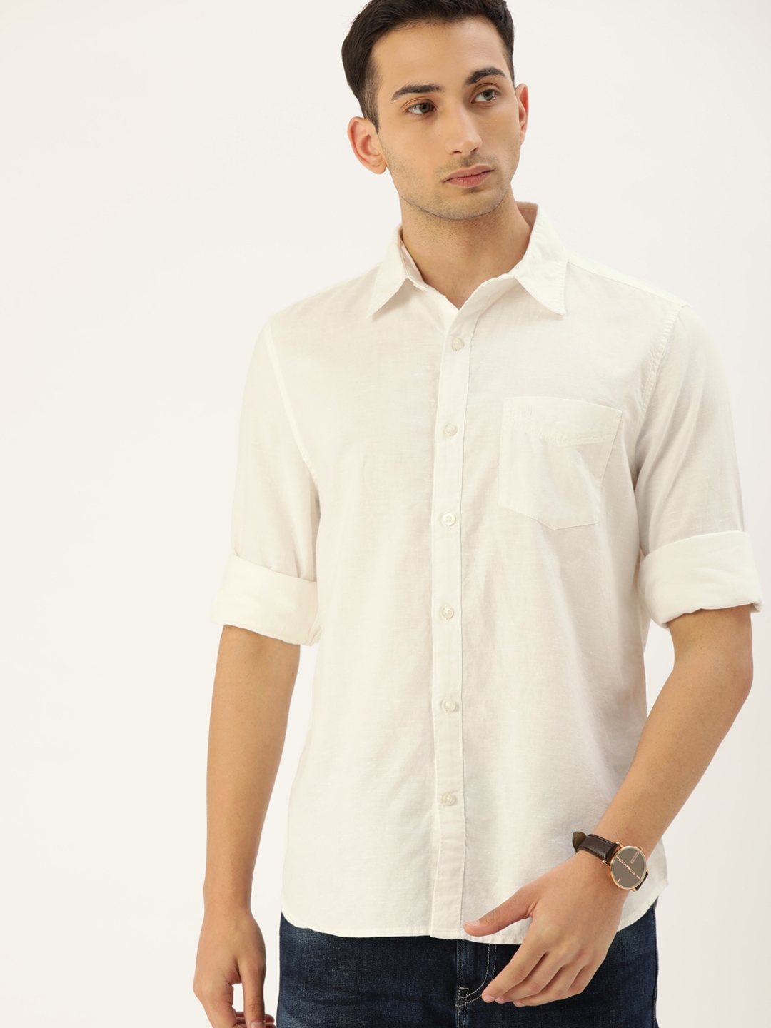gap basic white t shirt