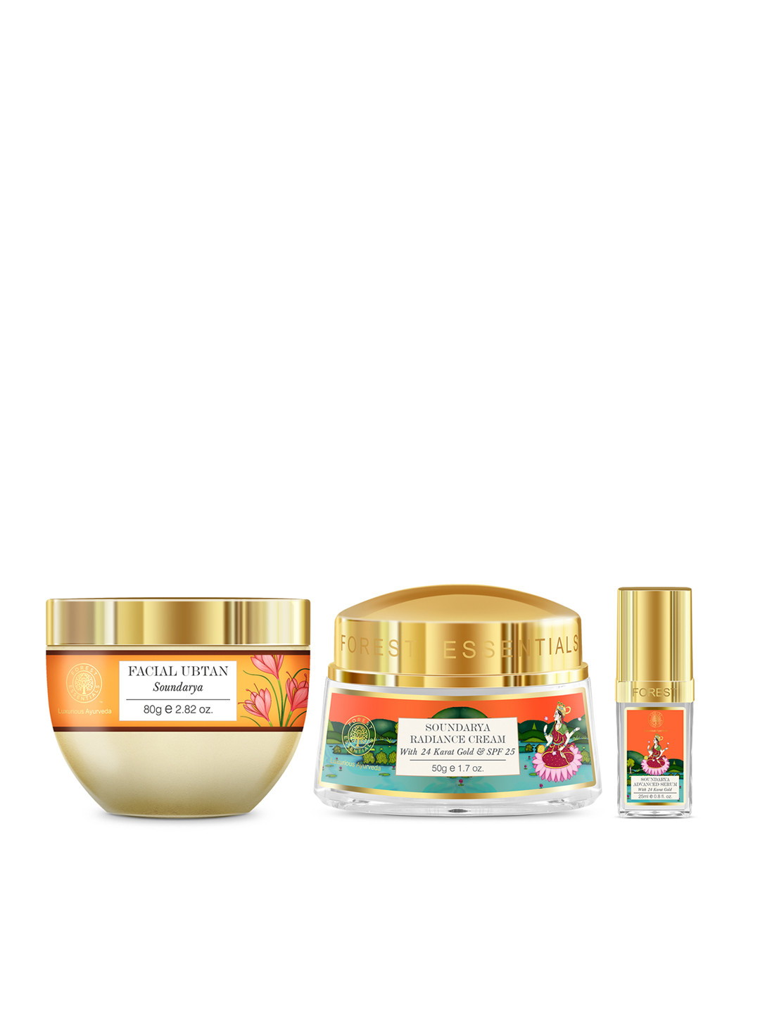 Buy Forest Essentials Facial Ubtan Soundarya Face Mask, Radiance Cream